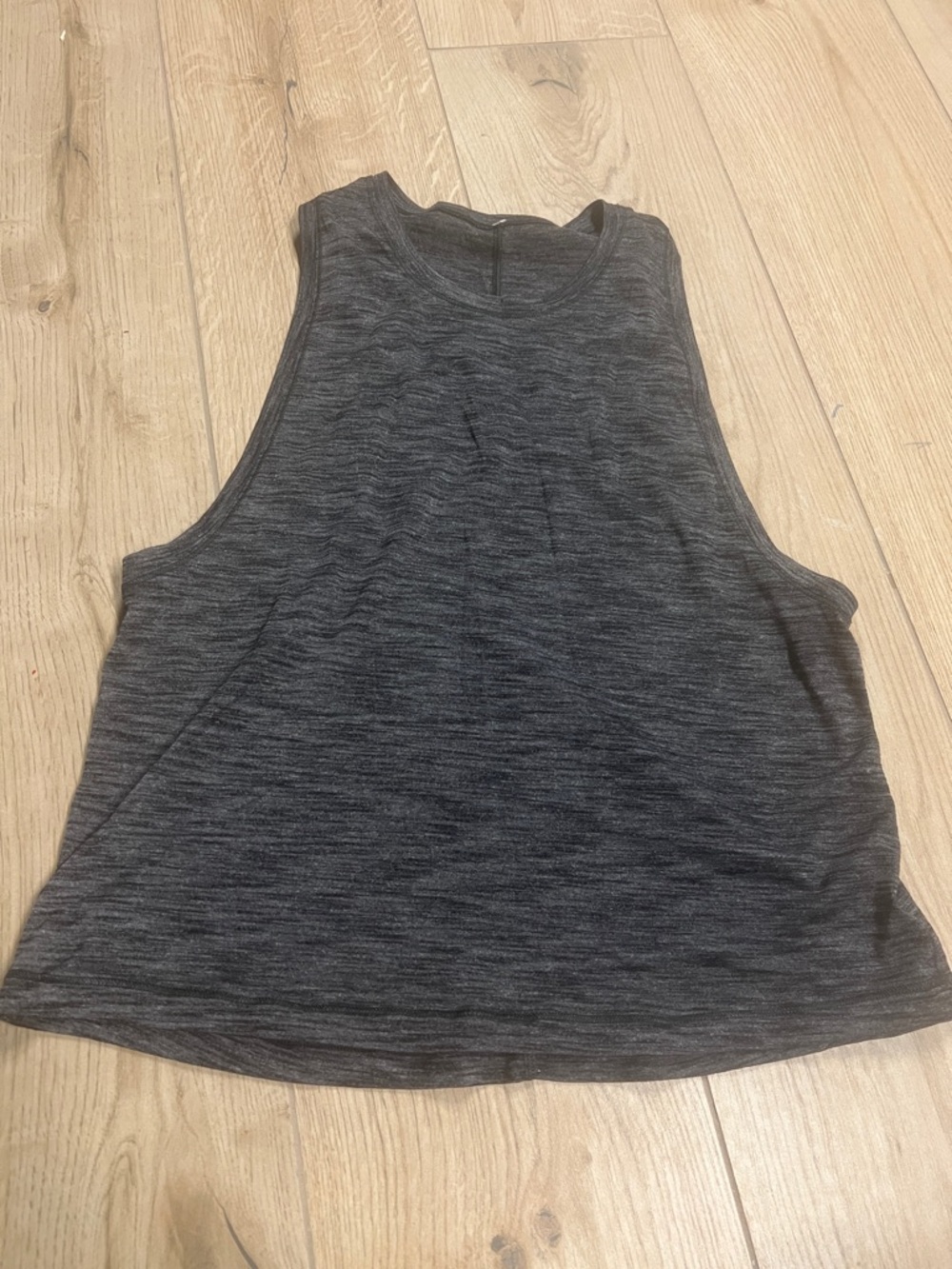 lululemon athletica Charcoal Heather Muscle Tank